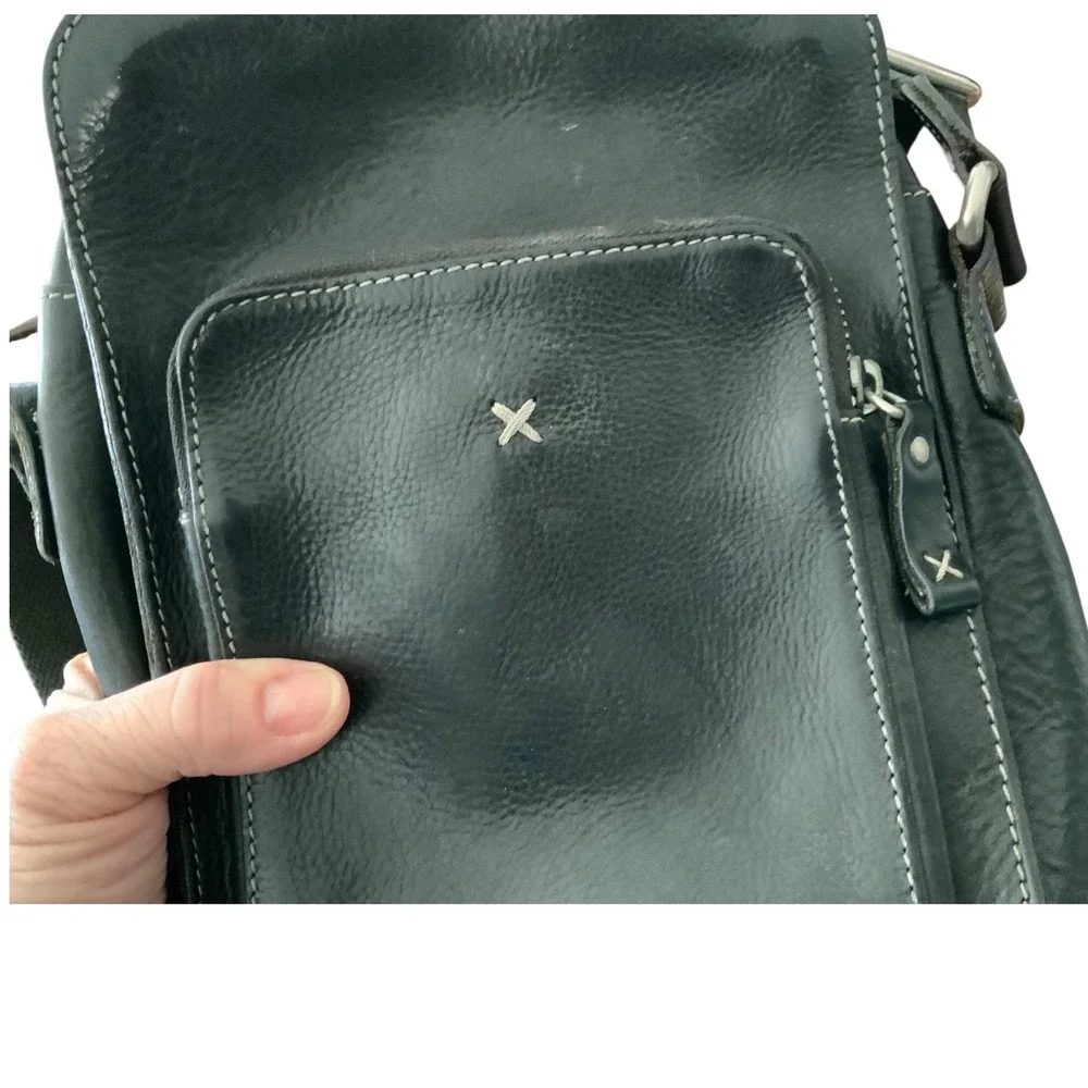 Gordon Rush, Italian Leather, Unisex Crossbody‎ Bag